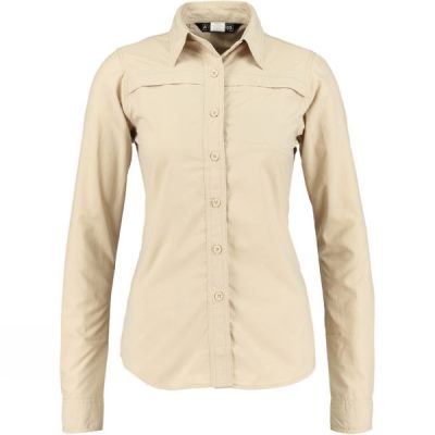 Camisa Ayacucho Naryn Mujer - Beige - Chile PGJ802964